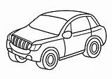 Jeep Coloring Pages Wrangler Getdrawings sketch template