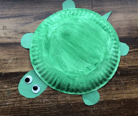 paper plate turtle craft  kids  peaceful nest