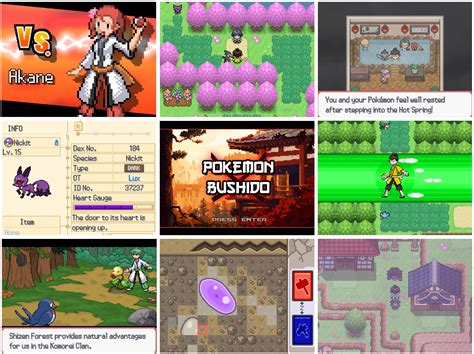screenshots   pokemon fangame project pokemon bushido