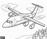 Coloring Pages Airplane Plane Choose Board City sketch template