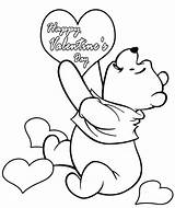 Valentines Coloring Pages Disney Kids sketch template