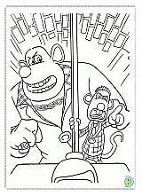 Coloring Flushed Away Dinokids Pages sketch template