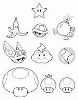 Mario Coloring Bomb Clipart Pages Super Online Games Library Print sketch template