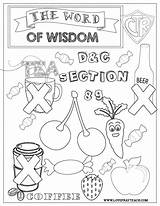 Wisdom Word Coloring Pages Obey Kids Printable Time Sharing June Week Getcolorings Eating Color Getdrawings Drinking Loveprayteach sketch template