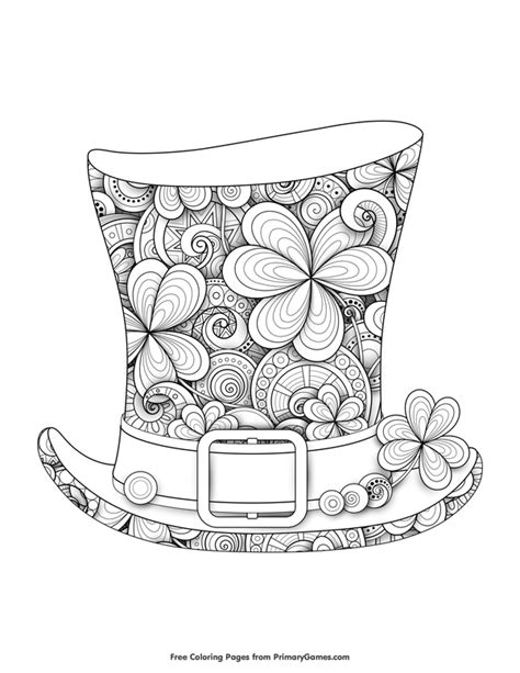 st patricks day coloring pages  adults ryan fritzs coloring