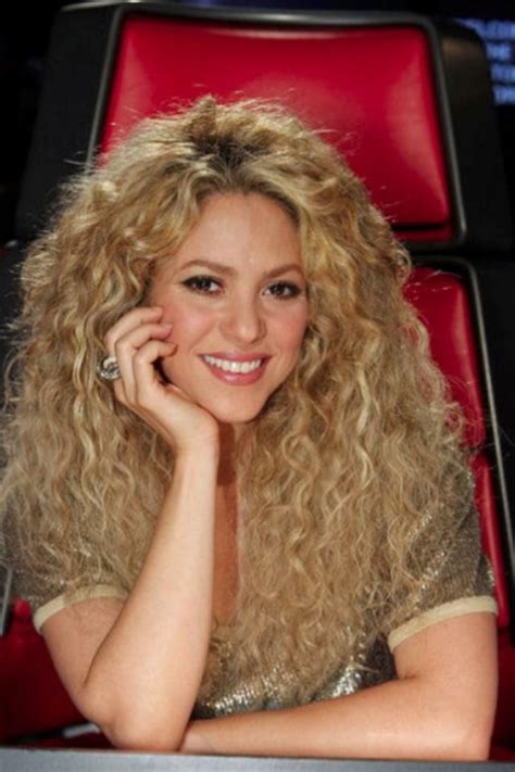 Shakiras Curly Hair