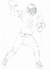 Coloring 49ers Pages San Francisco Getcolorings Football sketch template