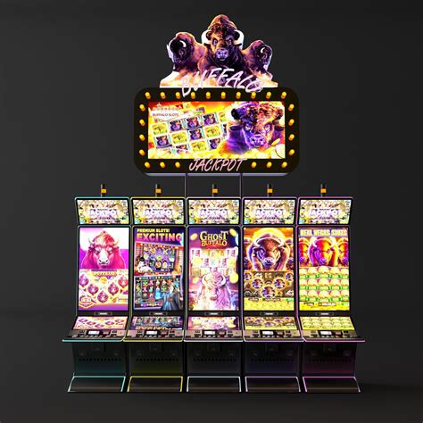 buffalo casino slot machine electronics  cgtrader