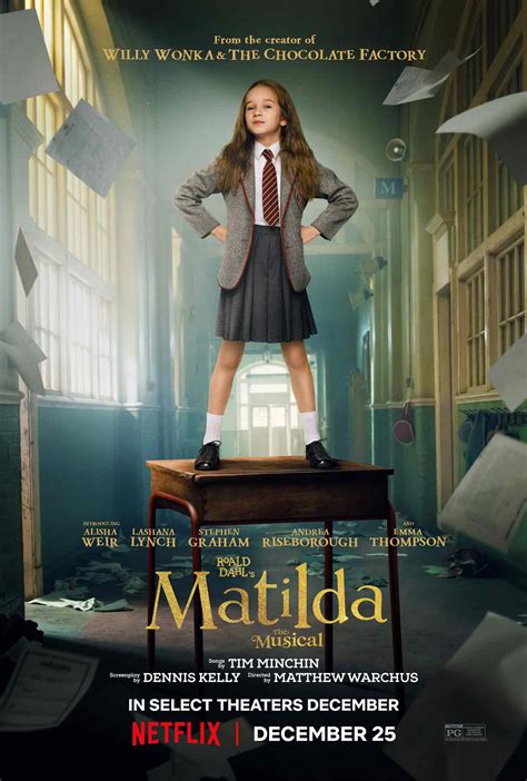 full matilda  musical trailer shows students fighting