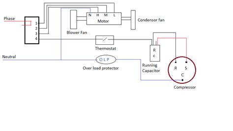 ac compressor wiring diagram