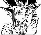 Coloring Yu Gi Oh Card Game Wecoloringpage Pages Yugioh Cards sketch template