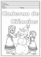 Caderno Capa Fundamental Ensino Capas Escolares sketch template