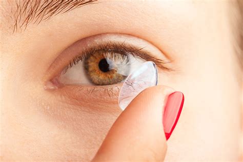 what are the various types of contact lenses