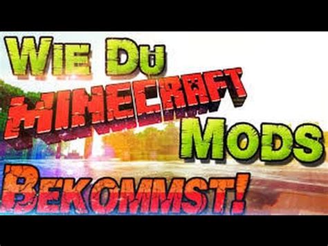 wie installier man  minecraft mods germanhd youtube