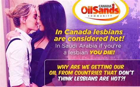 hot lesbians canadian oil sands ad gets major backlash daily hive