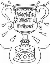 Coloring Father Fathers Pages Kids Printable Crafts sketch template