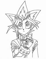 Coloring Yugioh Pages Printable Yu Gi Oh Kids sketch template