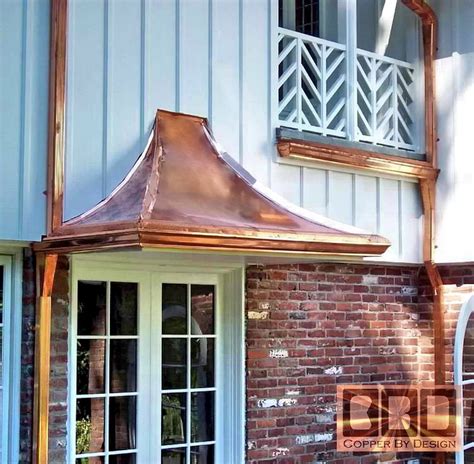 front door awning ideas  pinterest window awnings pergolas  copper