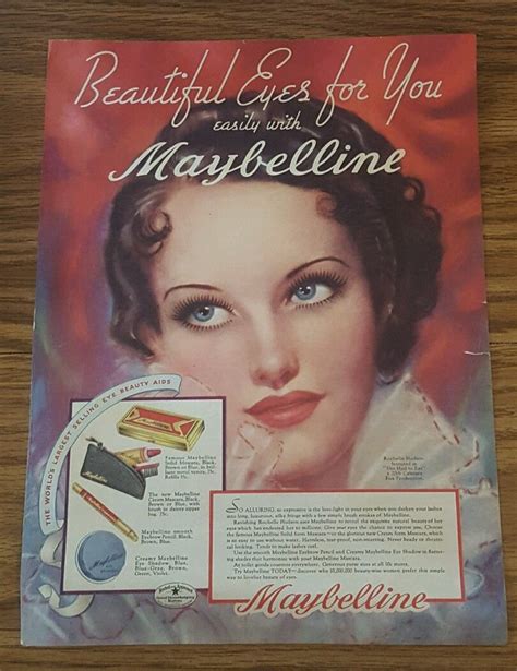 maybelline story  years  maybelline ads show    changed  beautythe