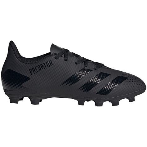 adidas predator  gras kunstgras voetbalschoenen fxg zwart zwart grijs voetbalclub