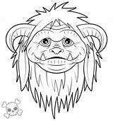 Labyrinth Coloring Ludo Jim Movie Pages Tattoo Colouring Henson Goblin Hensons Characters Labrynth Drawings King Drawing Color Clipart Adult Google sketch template