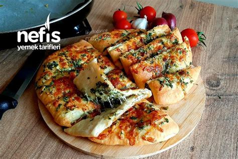 dominos tarzi sarimsakli ekmek siparis vermeyin evde kolayca yapin videolu nefis yemek