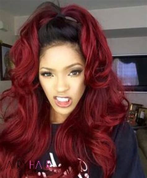 13 Best Black And Red Ombré Hair Color Ideas