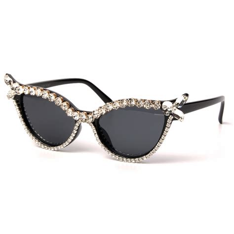 vintage sunglasses women cat eye luxury brand designer sun glasses