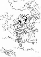 Coloring Piggly Wiggly Pages Popular Color Hill Cart sketch template