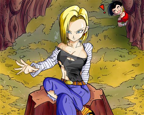 challenge android 18 by chigosenpai on deviantart