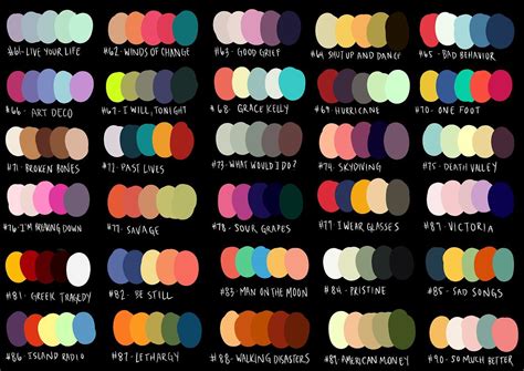 color palette  art image