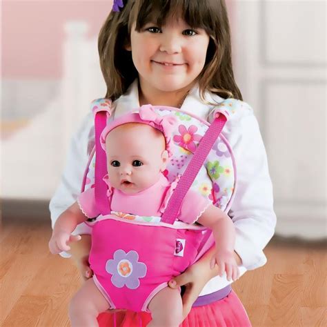 amazoncom adora dual purpose baby carrier snuggle fits dolls
