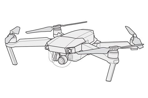 mavic pro vector drone drone design concept art drone design drone logo