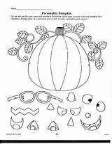 Pumpkin Coloring Addition sketch template