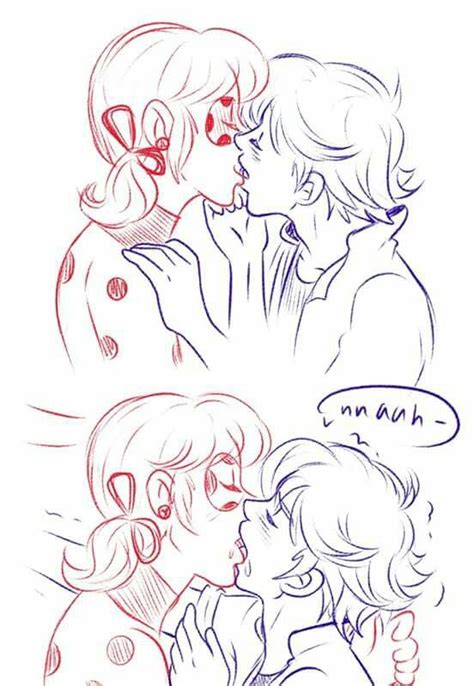 Ladrien Kiss 1 Miraculous Ladybug Kiss Miraculous