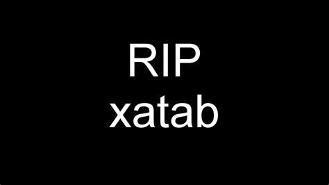 xatab  died youtube