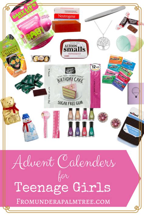 advent calendars  teenage girls