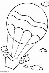 Balloon Balloons Kleurplaten Globos Luchtballonnen Mongolfiera Transportes Luchtballon Ballons Mongolfiere Heissluftballon Transports Aeroestaticos Luftballons Animaatjes Malvorlage Divers Pintar Osos Clipartfest sketch template