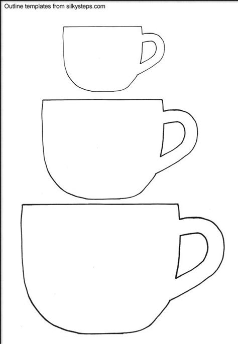 image result   printable tea cup template applique templates