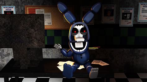 Fnaf World Sfm Cute Adventure Withered Bonnie Meets