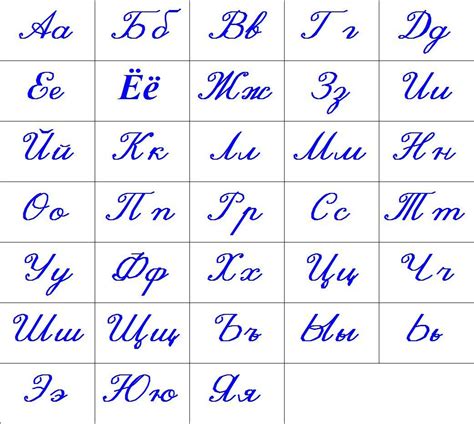 obrazets pismennykh bukv russkogo alfavita alfavit kursivnye bukvy