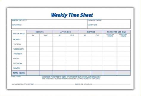 simple order form template time sheet printable timesheet template