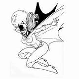 Coloring Pages Batman Batgirl Superheroes Printable Kids Girl Bat Color Worksheets Toddler Bane Parentune sketch template