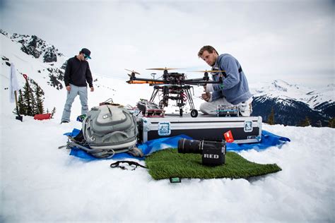 drones   snow filming  nike   snowboarding video