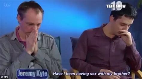 gay lovers on jeremy kyle discover they are long lost