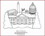 House Coloring Usa Book Did Know sketch template