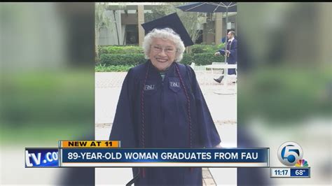 89 year old woman graduates youtube