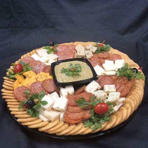 assorted cheese pepperoni tray als corner deli catering