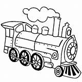 Train Steam Coloring Locomotive Engine Drawing Line Pages Outline Simple Trains Colouring Clipart Printable Sheets Print Netart Getdrawings Da Clip sketch template