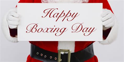 boxing day    canadians celebrate